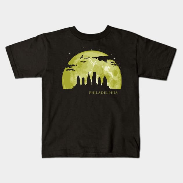 Philadelphia Kids T-Shirt by Nerd_art